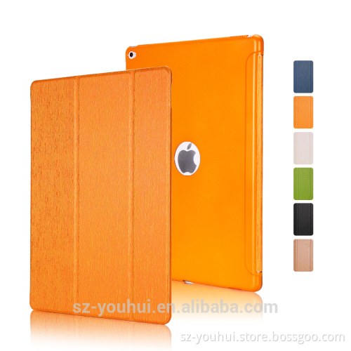 12 Colors Ultra Slim Three Fold Stand Magnetic PU Front Flip Cover PC Back Case for iPad Pro 12.9" for Apple Pro Tablet
